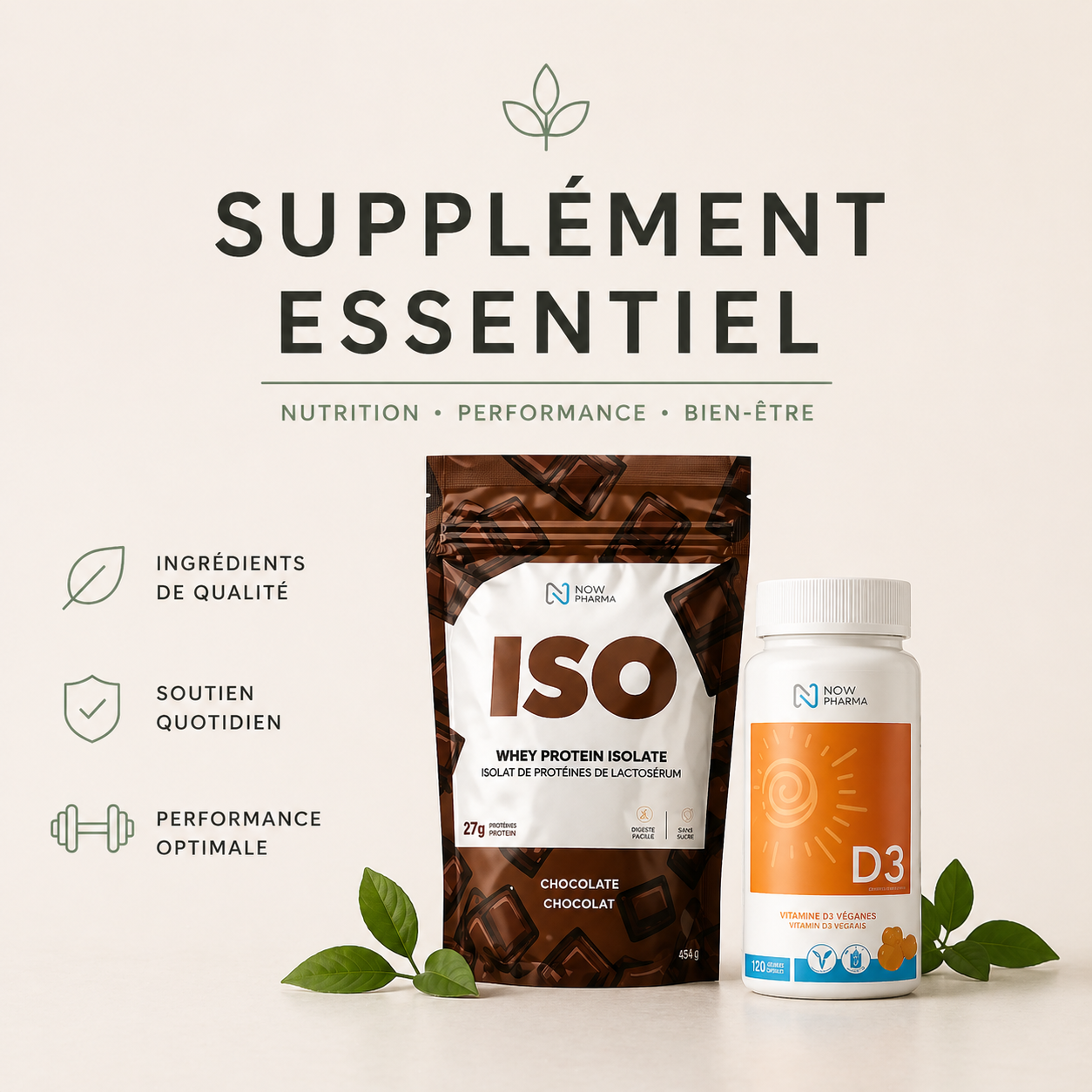 Suppléments essentiels