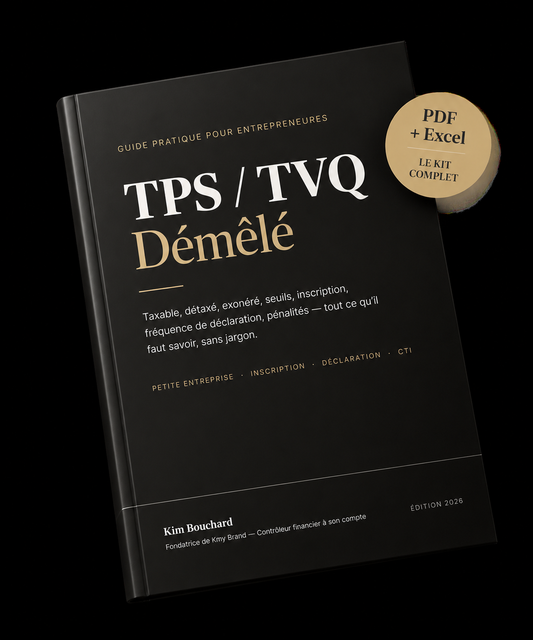 TPS/TVQ Démêlé — Le Kit Complet