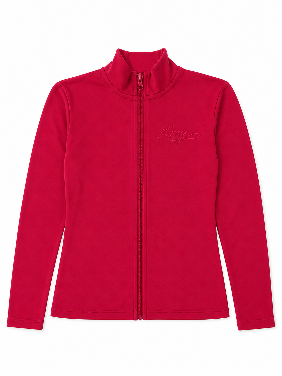 Ensemble Muse - Mini (veste Rouge cerise et legging noir)